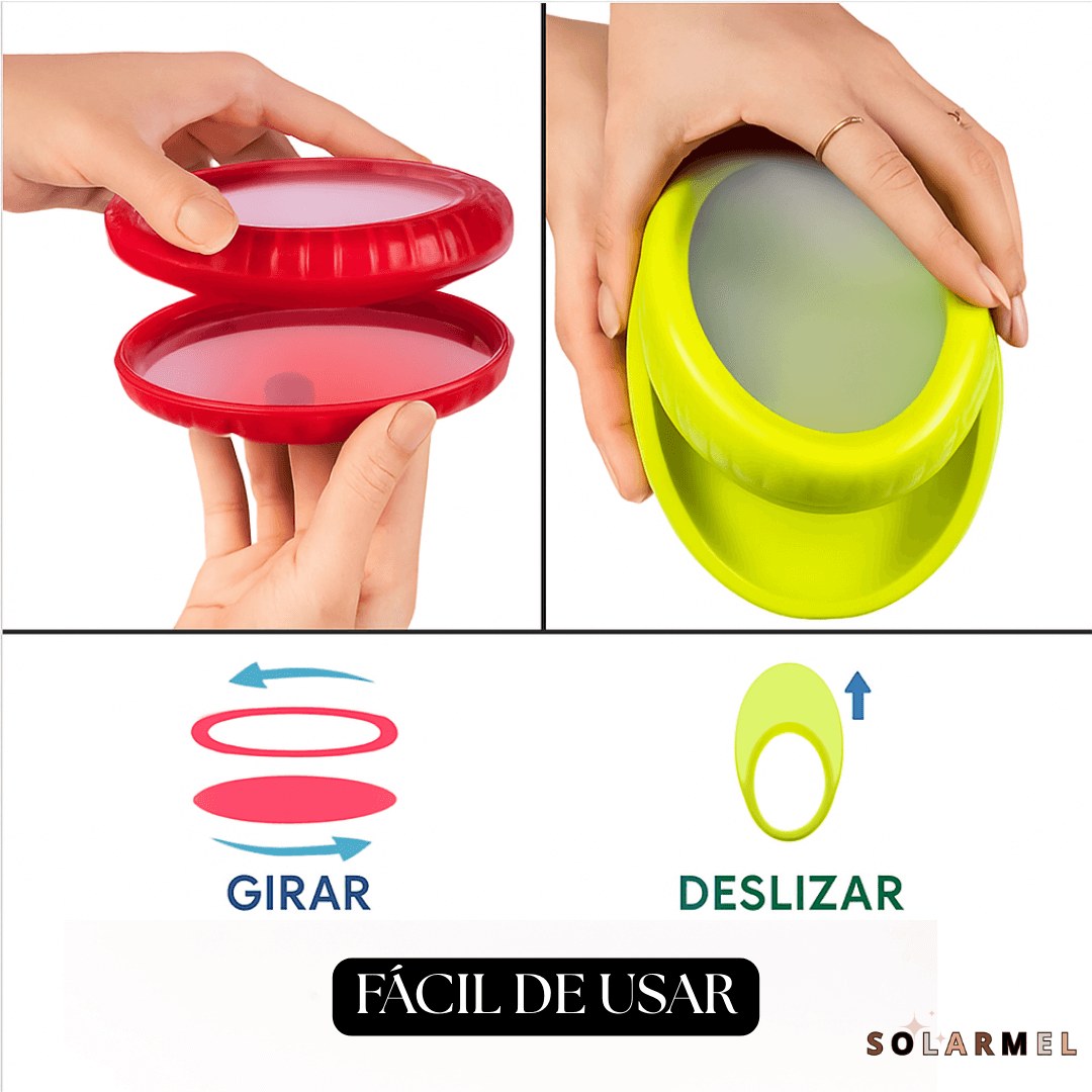 Recipientes Reutilizables - ConservaFácil™