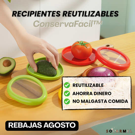 Recipientes Reutilizables - ConservaFácil™