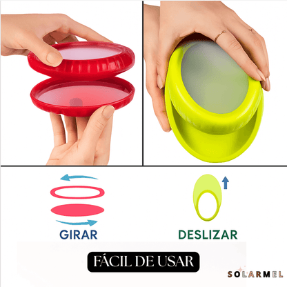 Recipientes Reutilizables - ConservaFácil™