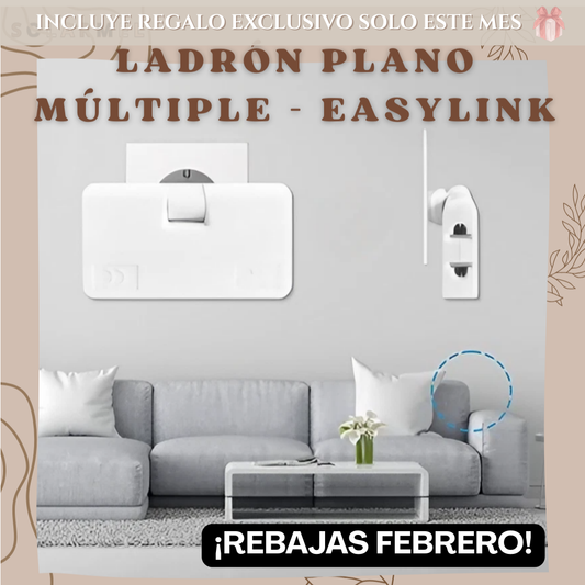 Enchufe Múltiple Plano  - EasyLink™