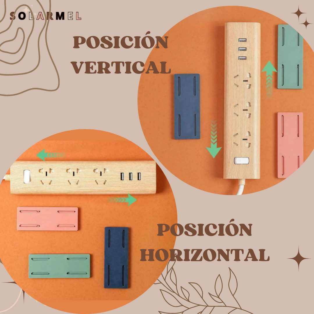 Pack 3 UNIDADES EXTRA del Adhesivo Organizador - FlexHold™