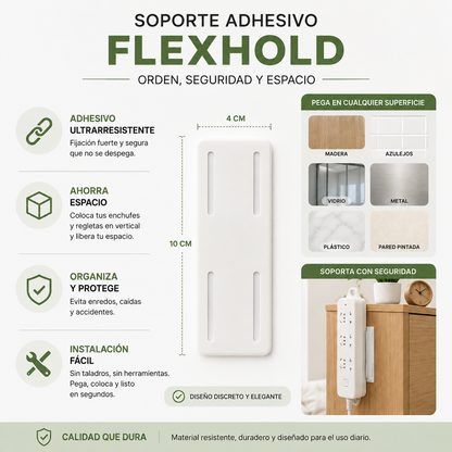 Adhesivo Organizador - FlexHold™