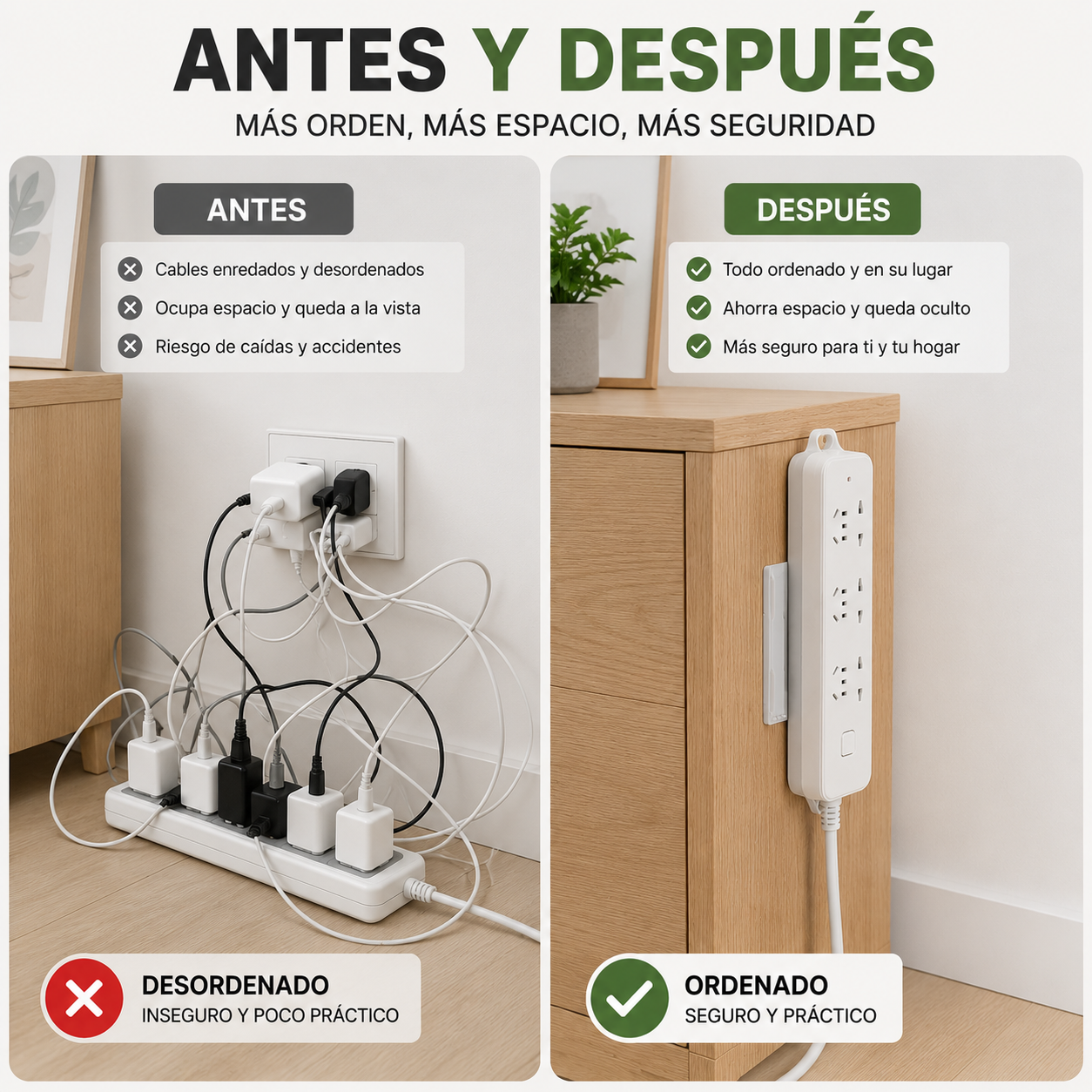 Adhesivo Organizador - FlexHold™