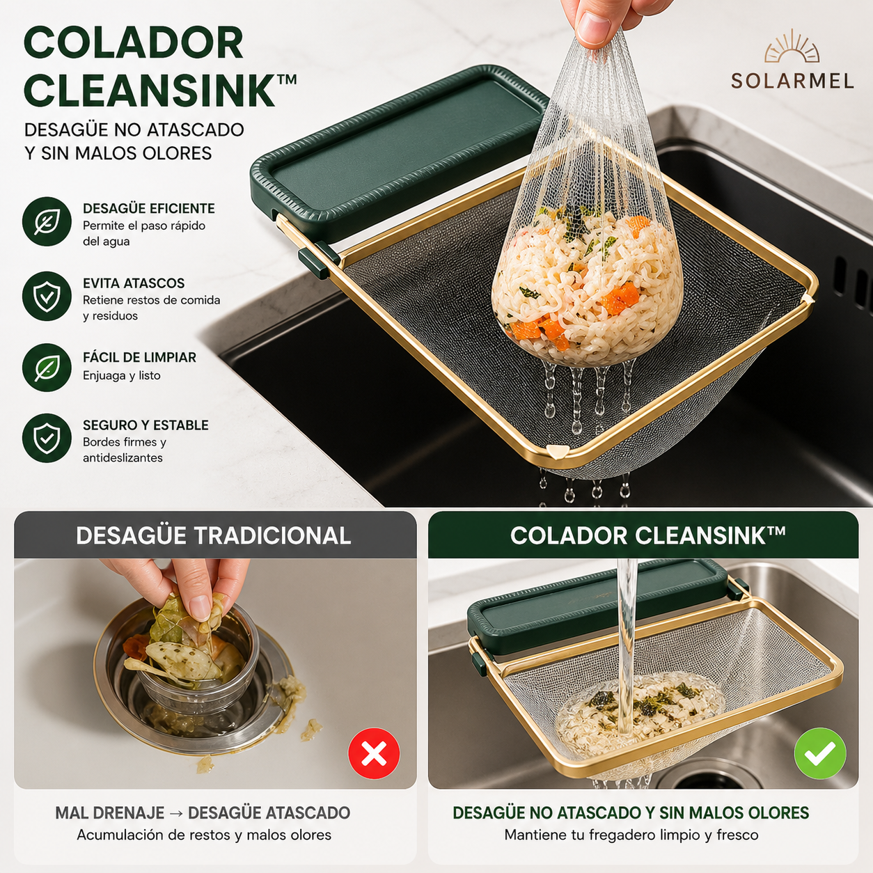 Colador CleanSink™
